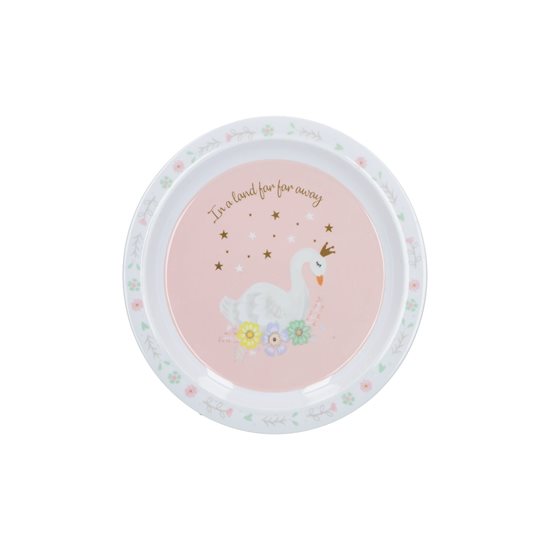 "<Once upon a time>" kinderbord met opschrift, 21 cm, melamine – made by Kitchen Craft
