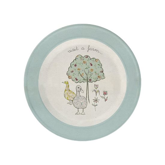  5-piece "On the farm Duck" serving set for babies - by Kitchen Craft