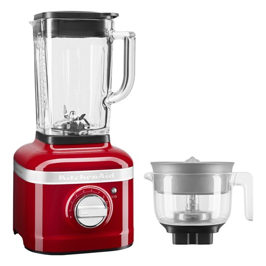 Mixér Artisan K400, 1,4 l, 1200 W, s lisom na citrusy, Candy Apple - značka KitchenAid