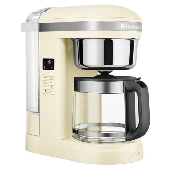 Cafetera programable 1,7 L, 1100 W, Almond Cream - KitchenAid