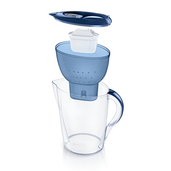 BRITA Marella XL Maxtra+ water filter jug, 3.5L, blue