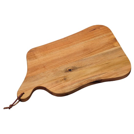 Tabla de cortar de acacia, 42,5 x 25 cm, 1,5 cm de grosor - Kesper