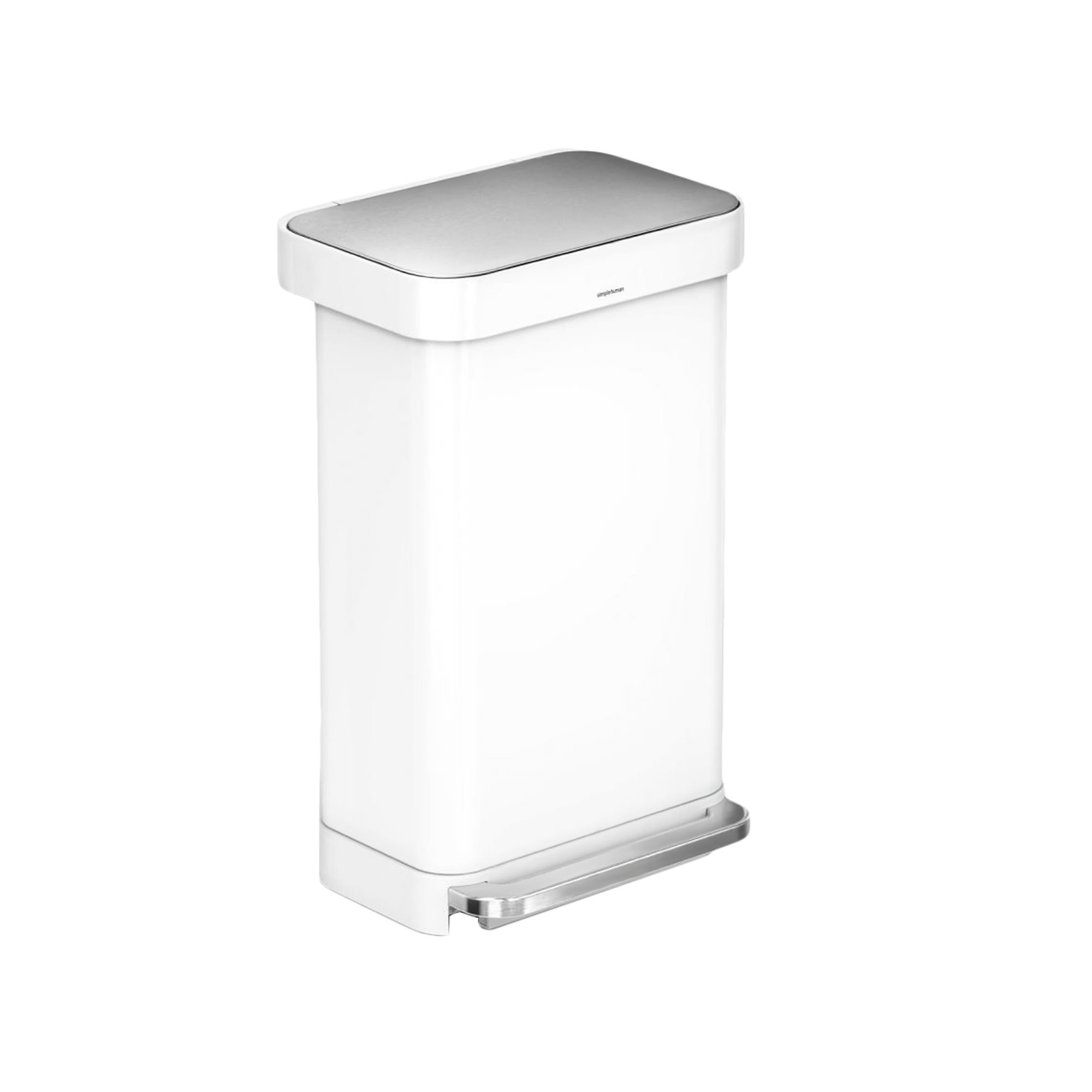 simplehuman 4L Compost Caddy Brushed Stainless Steel Bin for sale online