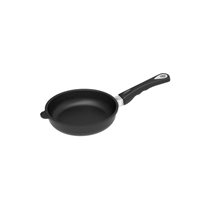 Frying pan, aluminum, 20 cm, height 5 cm, induction - AMT Gastroguss
