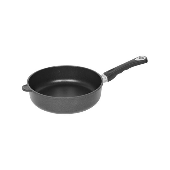 Deep frying pan, aluminum, 26 cm - AMT Gastroguss