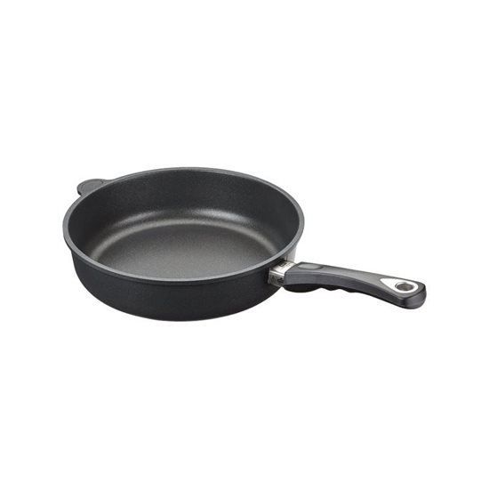 Deep frying pan, aluminum, 26 cm - AMT Gastroguss