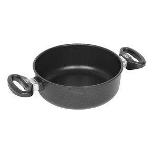 Deep frying pan, aluminum, 26 cm, induction - AMT Gastroguss