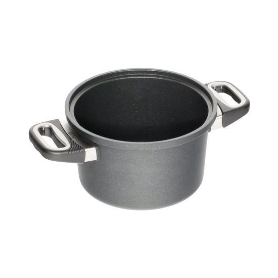 Set 3 piese pentru gatit la aburi, aluminiu, 20 cm/3 L - AMT Gastroguss