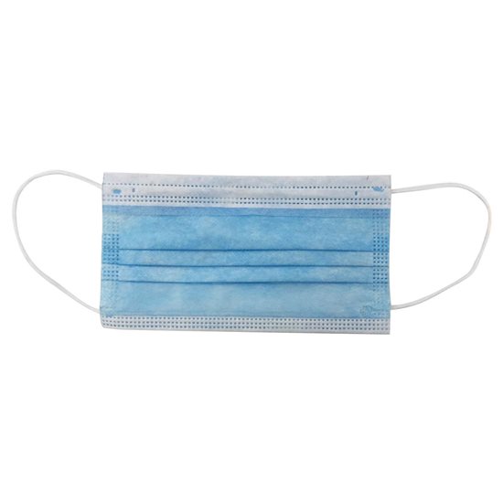 Ensemble de 10 masques de protection, 3 couches, bande métallique pour le nez, certifié CE