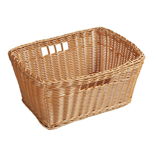 Basket tal-ħobż, bil-mankijiet, 35 x 24 cm, plastik - Kesper
