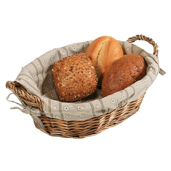 Brödkorg, 32 x 23 cm, pilträ - Kesper
