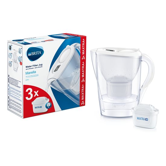 "Starter pack" BRITA Marella 2.4 л + 3 фильтра Maxtra+