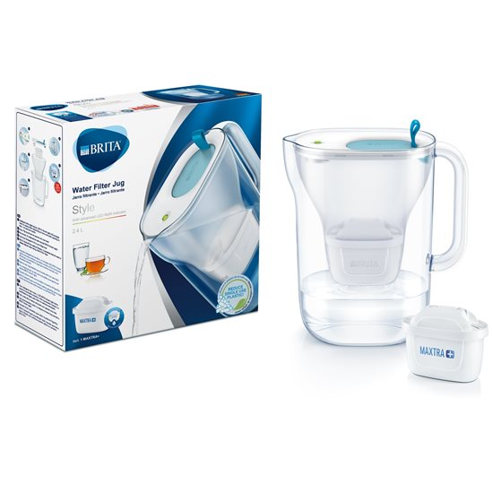 Carafe filtrante BRITA Style 2,4 L Maxtra+ (blue)