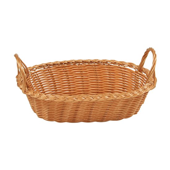 Ovalna košara za kruh, 29 x 18 cm, plastika - Kesper