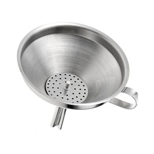 Stainless steel funnel with filter, 13 cm - Westmark