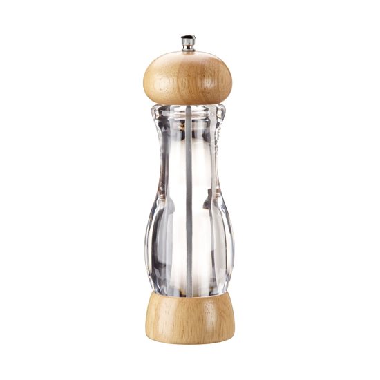 Pepper grinder, 22 cm, rubber tree wood - Kesper