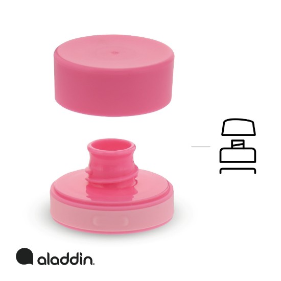 Aveo plastic bottle 350 ml, Pink - Aladdin