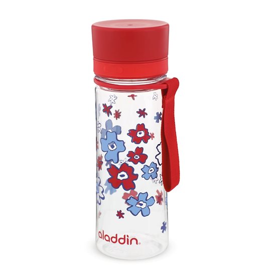 Aveo plastflaska 350 ml, Röd - Aladdin