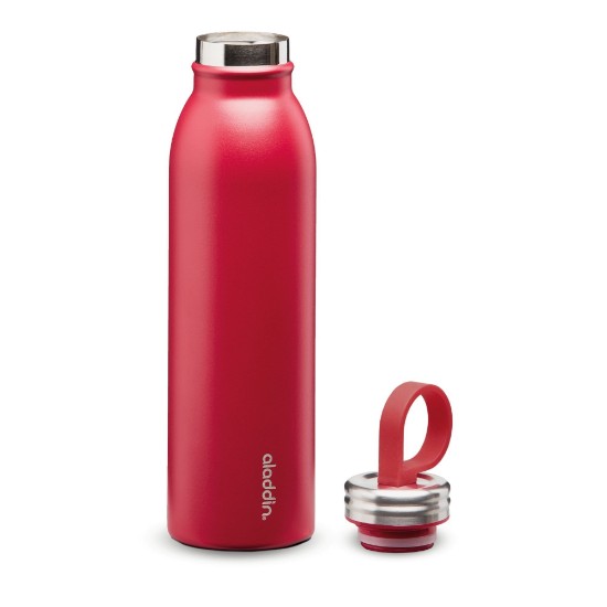 "Chilled Thermavac" stainless steel bottle 550 ml, Cherry Red - Aladdin