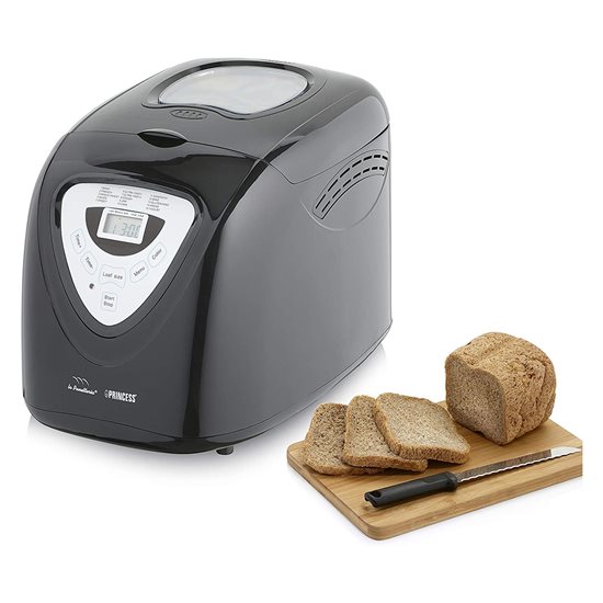 Ekmek yapma makinesi, 600 W, Siyah - Princess marka 