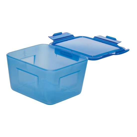 1200 ml plastmatbehållare, blå - Aladdin