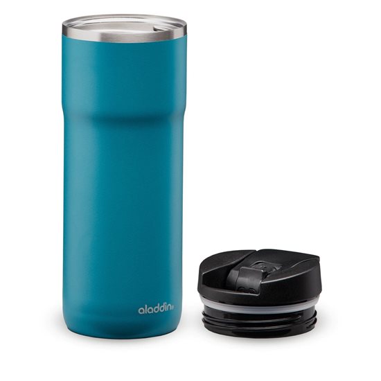 Mug thermo-isolant Java Thermavac en acier inoxydable, 470 ml, Aqua Blue - Aladdin 