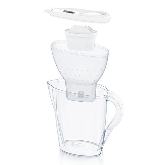 BRITA Marella XL Maxtra+ su filtreli sürahi, 3,5 l, beyaz