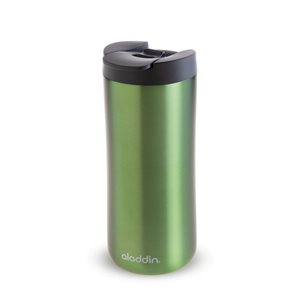 Green thermally insulated mug, 350 ml "Vacuum mug" - Aladdin