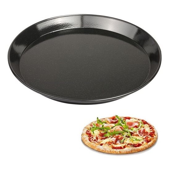 Smaltovaný podnos na pizzu, 28 cm - Westmark