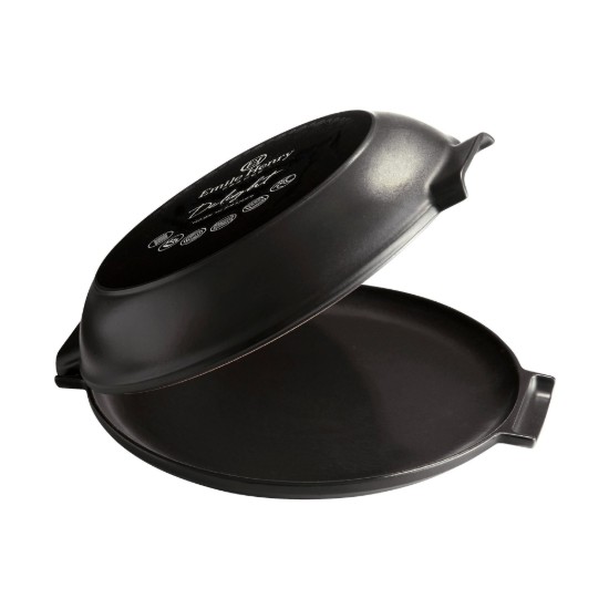 Set for Tarte Tatin, 32.5 cm/2.65 l, "Delight", Slate - Emile Henry