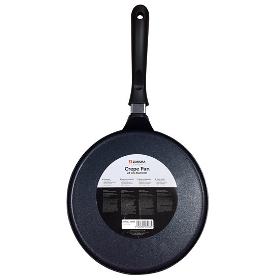 Crepe pan, 24 cm, aluminum - Zokura