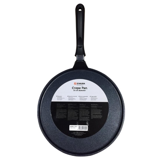 Pancake frying pan, 30 cm, aluminum - Zokura