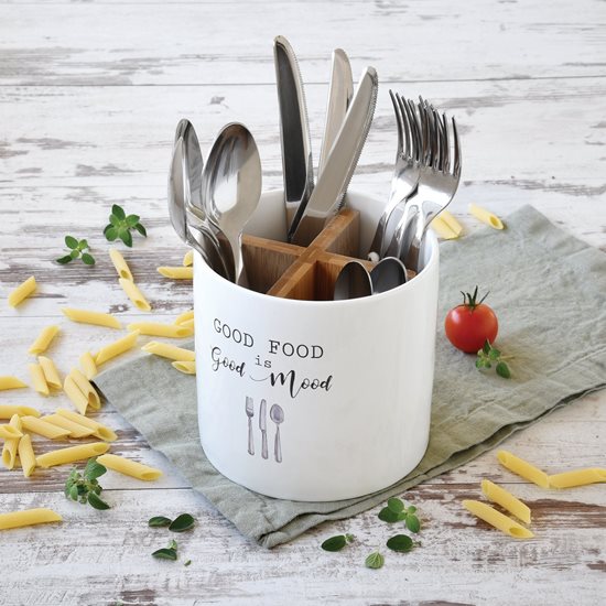 14.5 cm "Kitchen Elements" cutlery holder - Nuova R2S