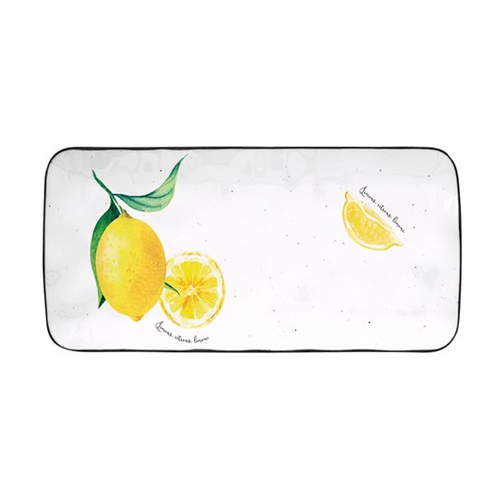 "Amalfi" rectangular platter, 36 x 15.5 cm, porcelain - Nuova R2S