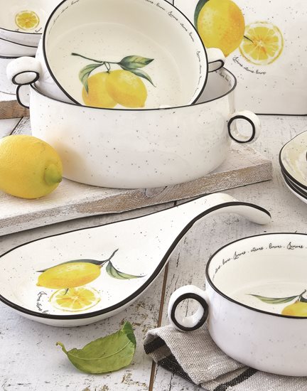 "Amalfi" porcelain spoon holder - Nuova R2S