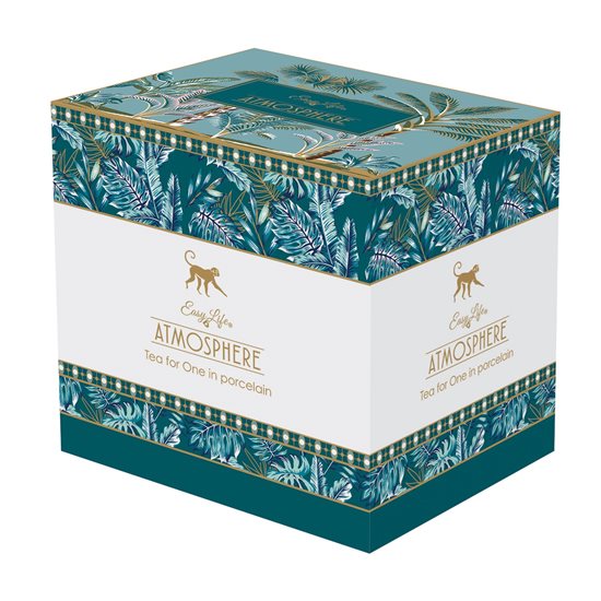 350 ml "Atmosphere Jungle" Teeservice aus Porzellan - Nuova R2S