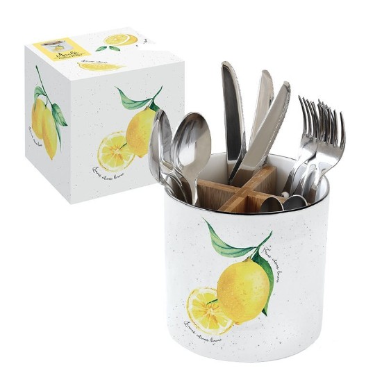 Cutlery holder, porcelain, 14cm, "Amalfi" - Nuova R2S 