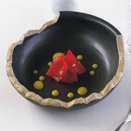 Ceramic dinner plate "Sucro", 24 cm - Pura Sangre