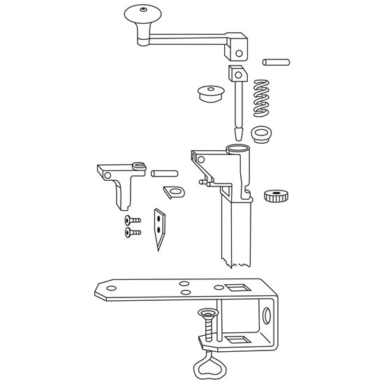 "Sieger Clou 30" Dosenöffner, 23 cm - Westmark