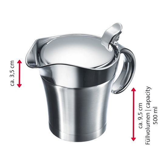 Stainless steel gravy boat, 500 ml - Westmark