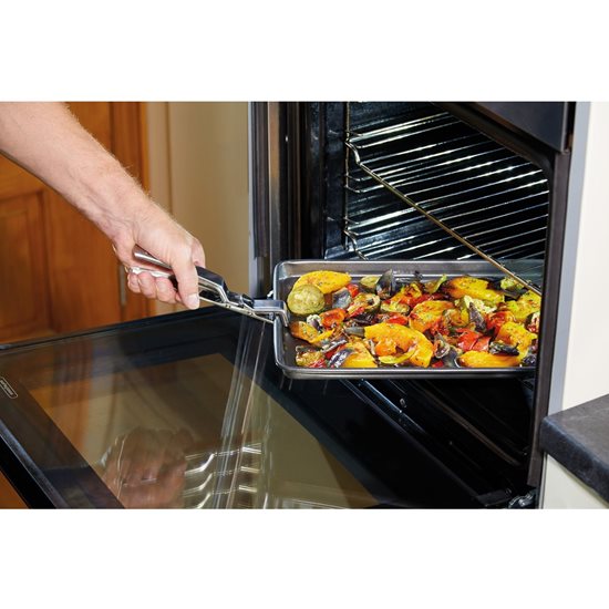 "MasterClass" tang til manøvrering af varmt køkkengrej, rustfrit stål - fra Kitchen Craft