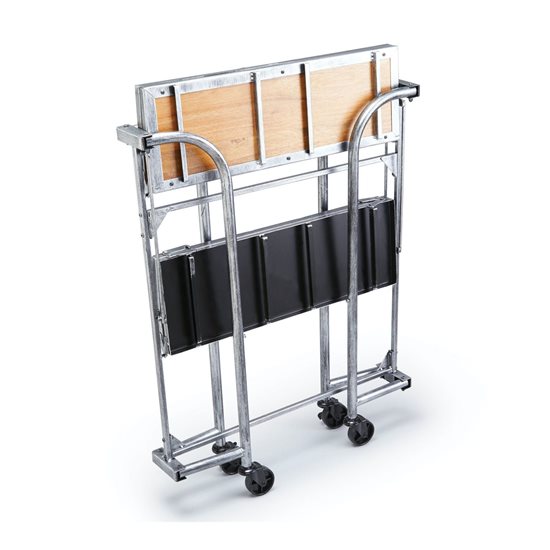 Barwagen, Getränkesortiment für die Hausbar, Karbonstahl – von Kitchen Craft