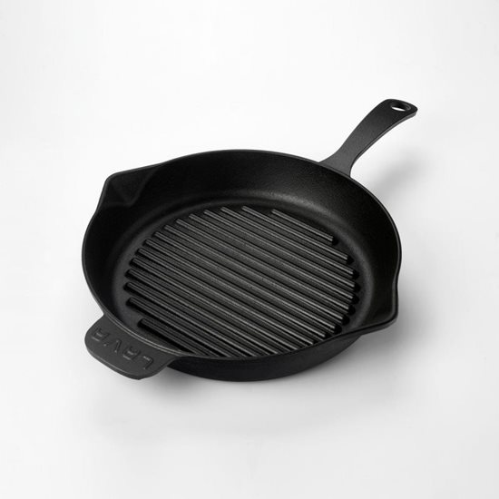Grill pan, cast iron, 28 cm - LAVA brand