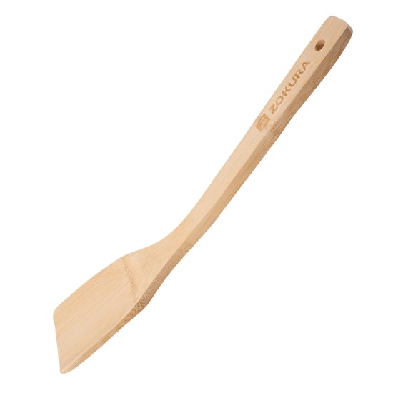 Łopatka do woka 33,5 cm, drewno bambusowe - Zokura