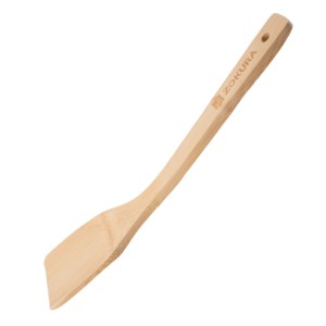 Spatula għal wok 33.5 cm, injam tal-bambu - Zokura
