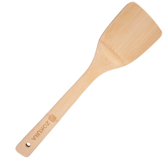 Espátula para wok 33,5 cm, madera de bambú - Zokura
