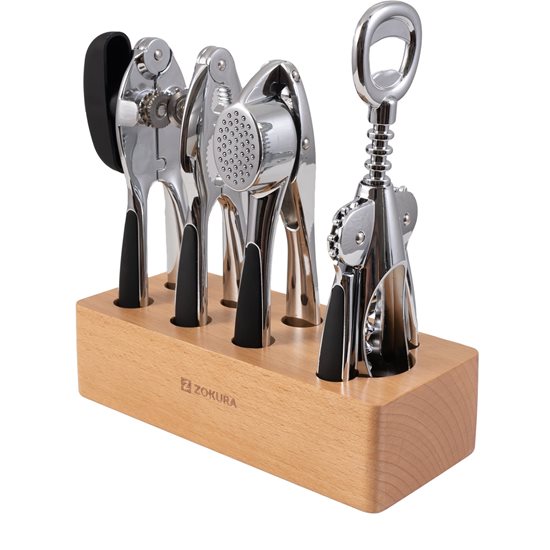 Kitchen utensils set, 5 pieces - Zokura