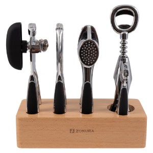 Kitchen utensils set, 5 pieces - Zokura