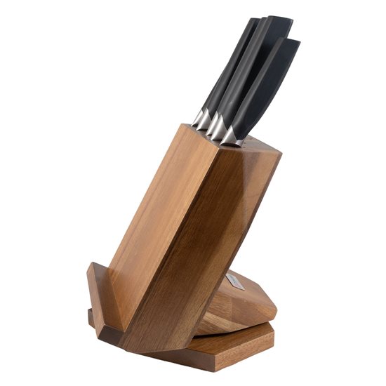 6-piece knife set, rotating holder - Zokura