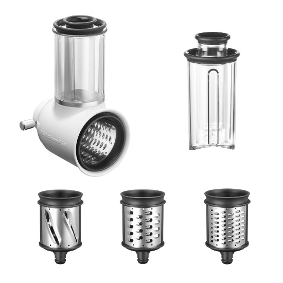 Set di accessori per tritare carne, sminuzzare/affettare e spremiagrumi - marca KitchenAid